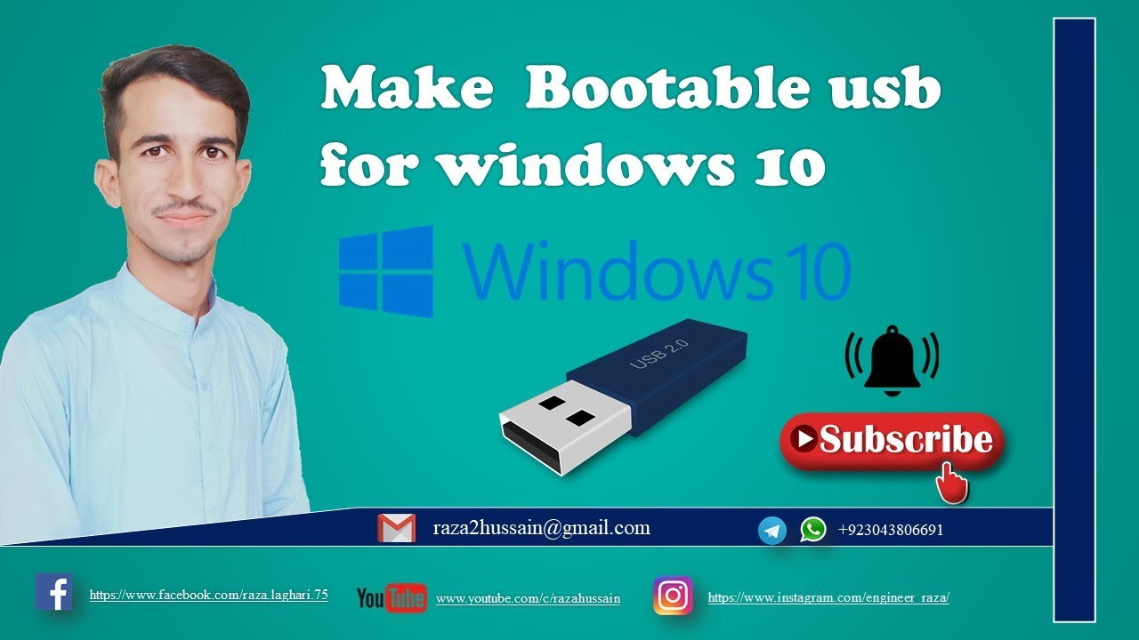 make bootable usb from dmg on windows 10